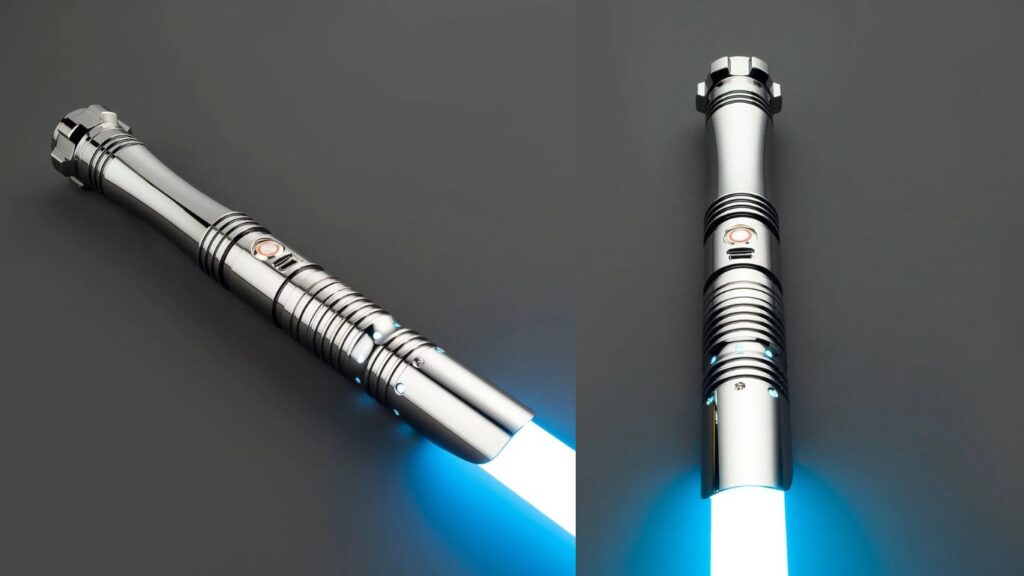 black lightsaber